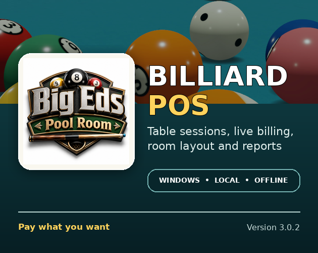 Billiard POS product image